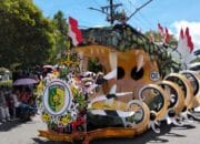 Karnaval Budaya Meriahkan Festival Budaya Isen Mulang di Palangka Raya